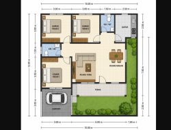 SUPER KEREN, Cara Mudah Membuat Denah Rumah dengan Excel