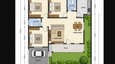Cara Membuat Denah Rumah dengan Microsoft Excel
