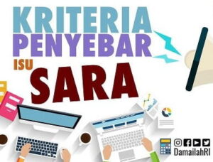 Penyebar Isu SARA