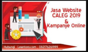 Tahun Politik, Buka Jasa Pembuatan Website Caleg 2019 dan Kampanye Online Berbasis Media Sosial