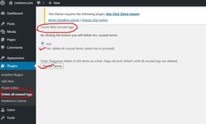 Cara Hapus Tags Tidak terpakai dengan Plugin