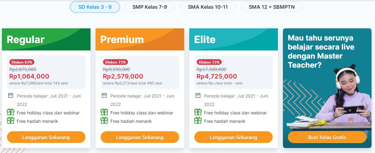 Bimbel Online Terbaik di Indonesia