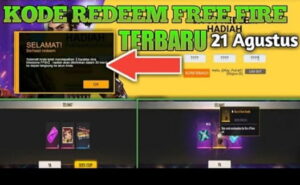 KODE REDEEM FF Terbaru 21 Agustus 2021 Free Fire Update