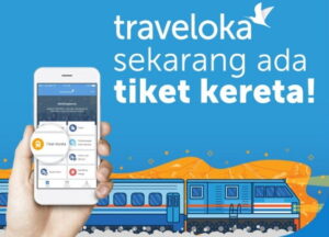 Cara memesan tiket kereta api lewat Traveloka