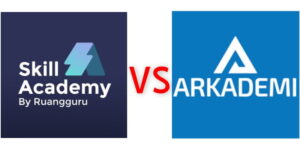 Perbandingan kelas Prakerja Skill Academy dengan Arkademi
