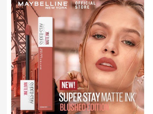 Maybelline Superstay Matte Ink Liquid Matte Lipstick Make Up Tahan Lama Hingga 16 Jam
