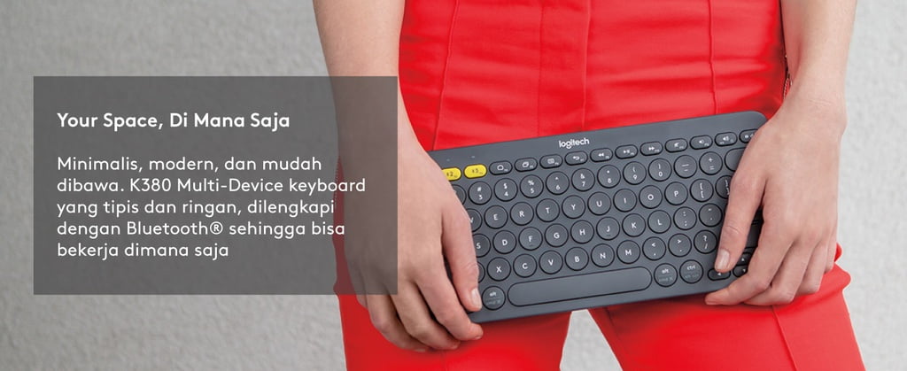 Logitech K380 Keyboard Wireless 01