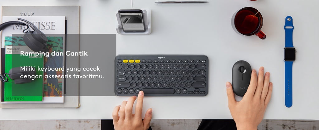 Logitech K380 Keyboard Wireless 02