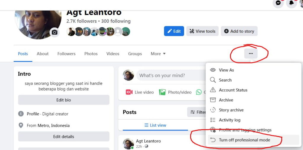 Cara dapatkan uang di facebook mode profesional
