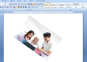 Bagaimana Cara Memutar Arah Gambar Dalam MS Word 2016?