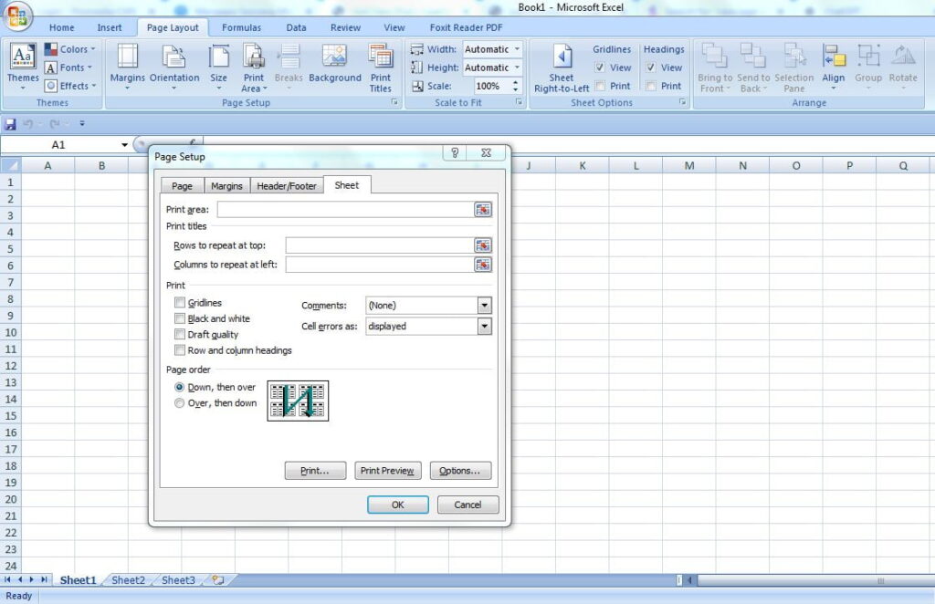 Begini Cara Print Excel Agar Judul Ada di Setiap Halaman