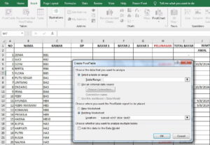 Cara Mengurutkan Nama Sesuai Abjad di Excel secara Otomatis Pakai PivotTable