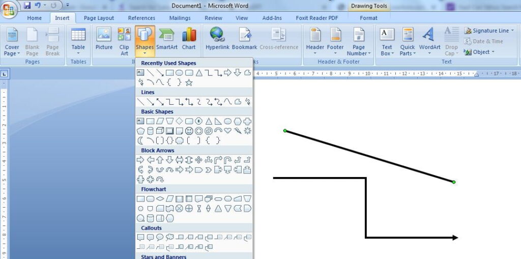 Cara Membuat Garis di MS Word