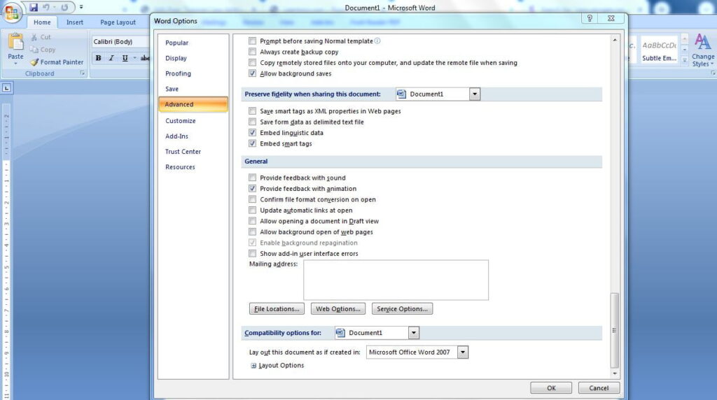 Cara mengembalikan pengaturan MS Word seperti semula