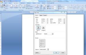 Bagaimana Cara Menambahkan Margin Pada Dokumen MS Word
