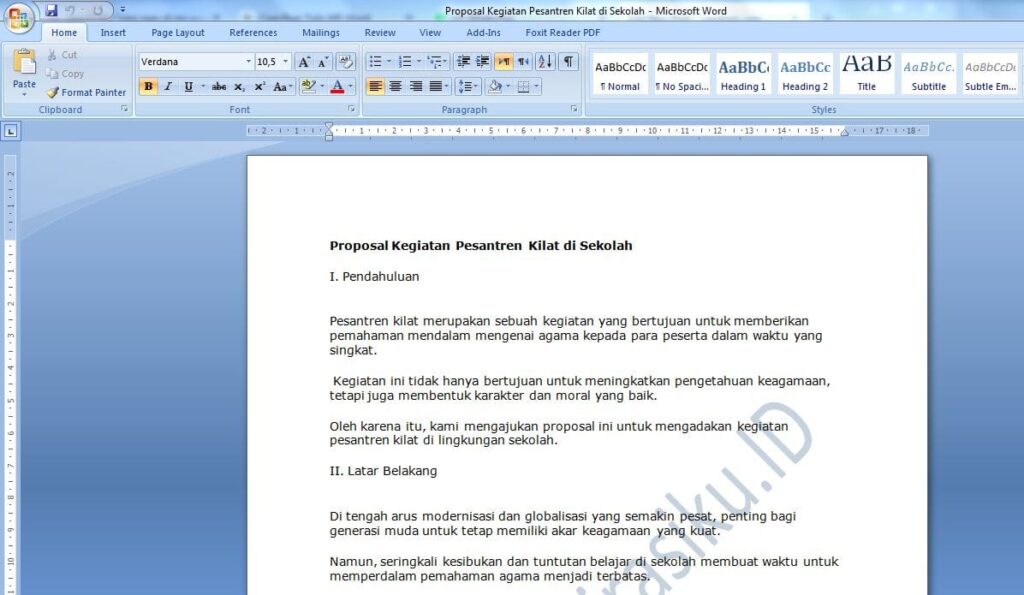 Tips Praktis Cara Mengatur Tulisan di MS Word Agar Rapi dan Mudah Dibaca