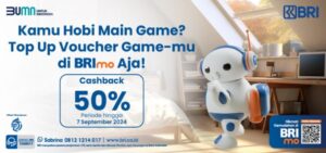 Tutorial lengkap Cara Top Up Voucher Game di BRImo