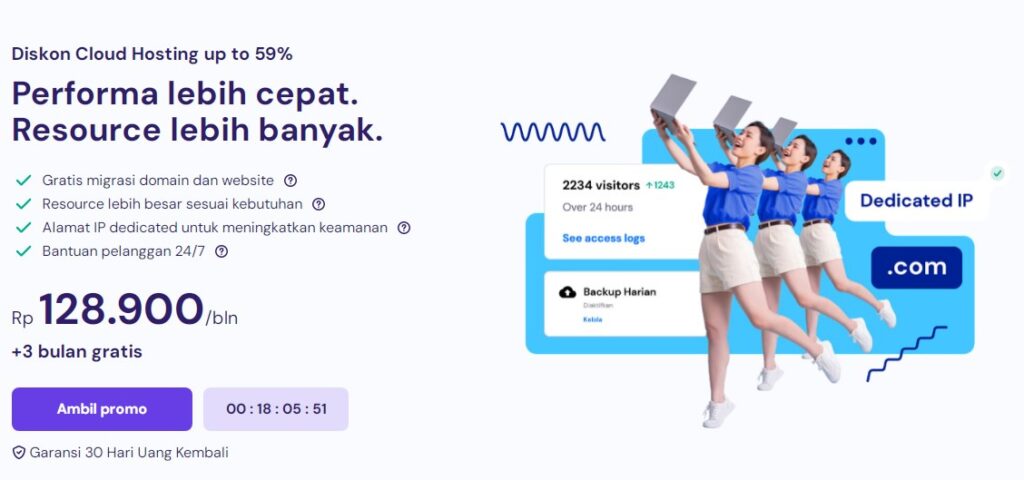 Cloud Hosting Website Bisnis dan eCommerce, Solusi Andal dari Niagahoster untuk Anda