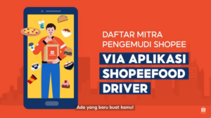 Cara Daftar Shopee Food Driver Tanpa Ribet