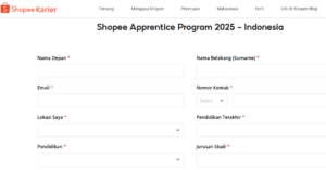 Shopee Apprentice Program 2025