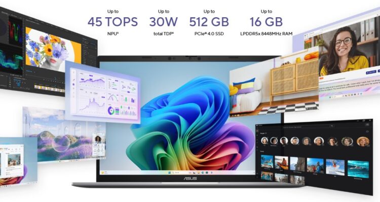 Laptop AI terbaik 2025 ASUS Vivobook S14