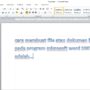 Mengenal Cara Membuat File atau Dokumen Baru pada Program Microsoft Word 2007