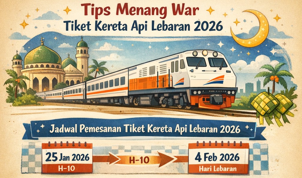 WAR Tiket Kereta Api Lebaran 2026