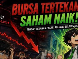 Bursa Tertekan, 5 Saham Ini Justru Naik Puluhan Persen
