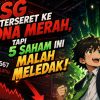 IHSG Terseret ke Zona Merah, 5 Saham Ini Malah Meledak, Siapa Jadi Bintang Bursa
